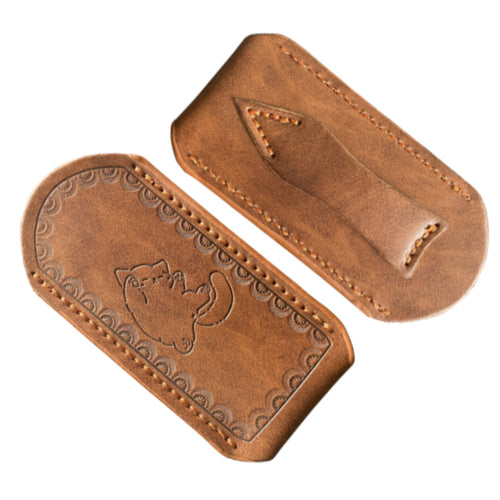 DRAGONSMILE Leather Knife Sheath for Belt