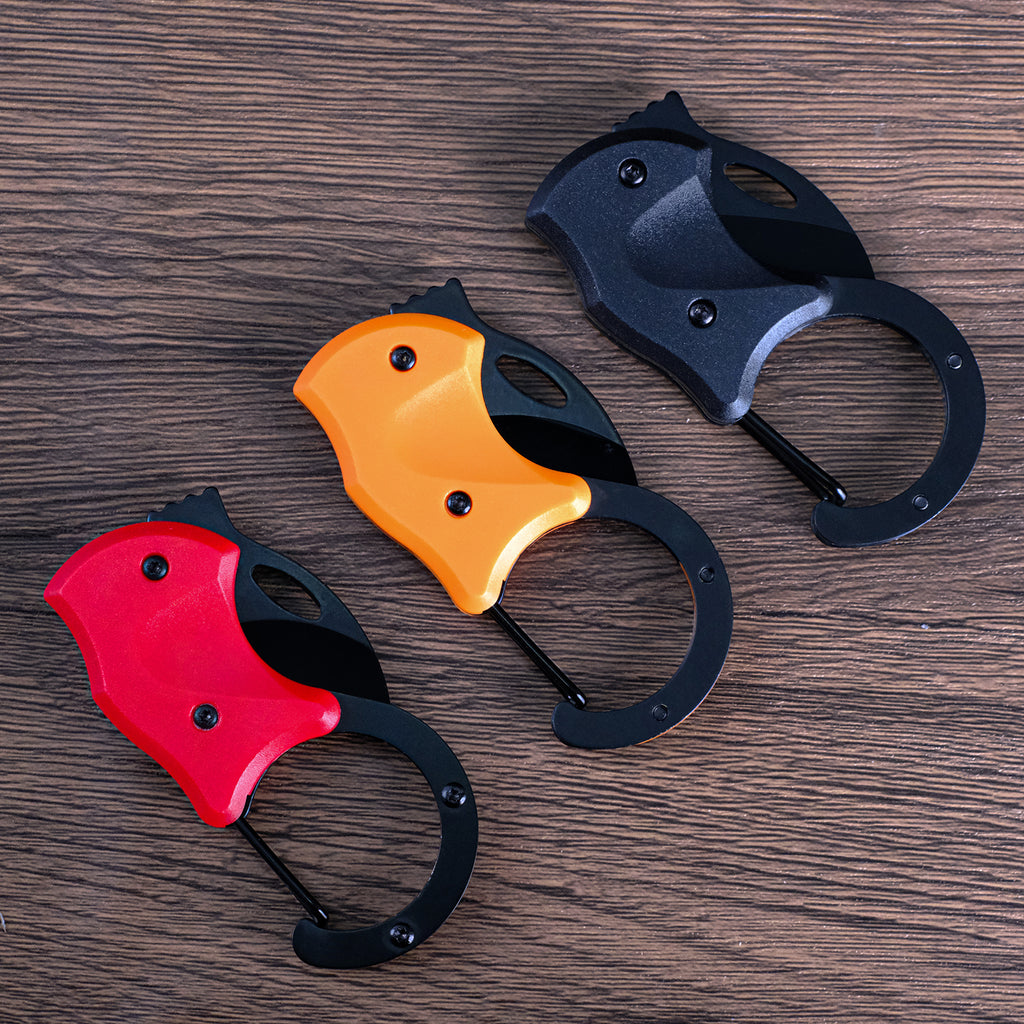 DRAGONSMILE Mini Pocket Knife, Folding Knife, Great Gift EDC keychain Knife