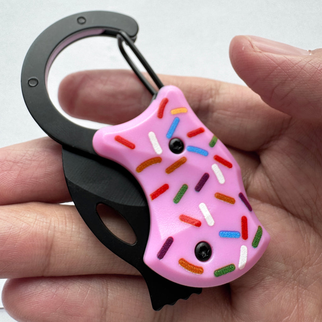 DRAGONSMILE Mini Pocket Knife, Folding Knife, Great Gift EDC keychain Knife